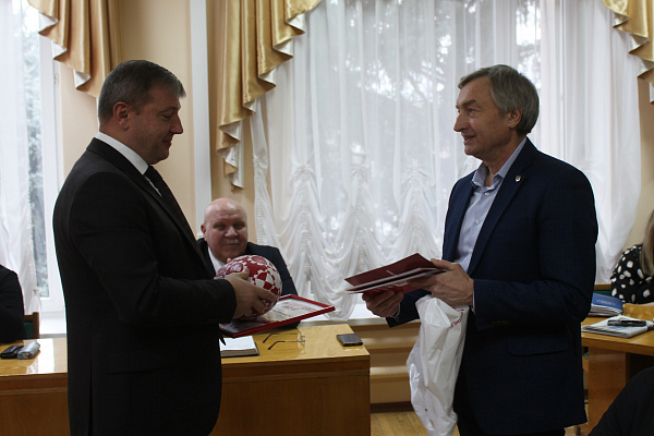 Спортивный директор Ассоциации посетил совещание главы Администрации Кагальницкого района